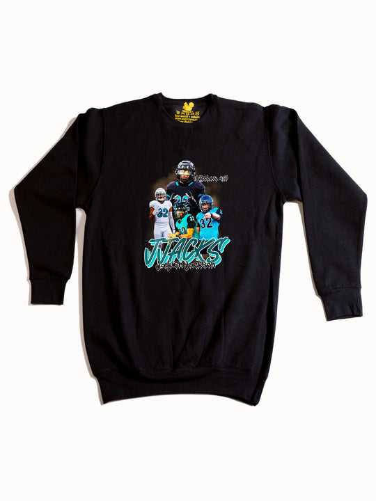 Jayden Jackson Collage Crewneck Sweatshirt