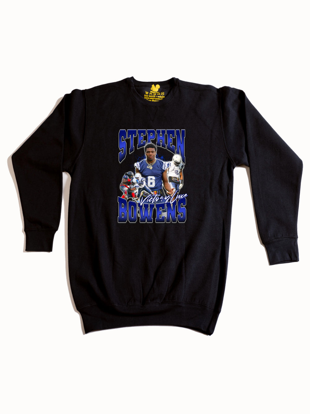 Stephen Bowens Collage Crewneck Sweatshirt