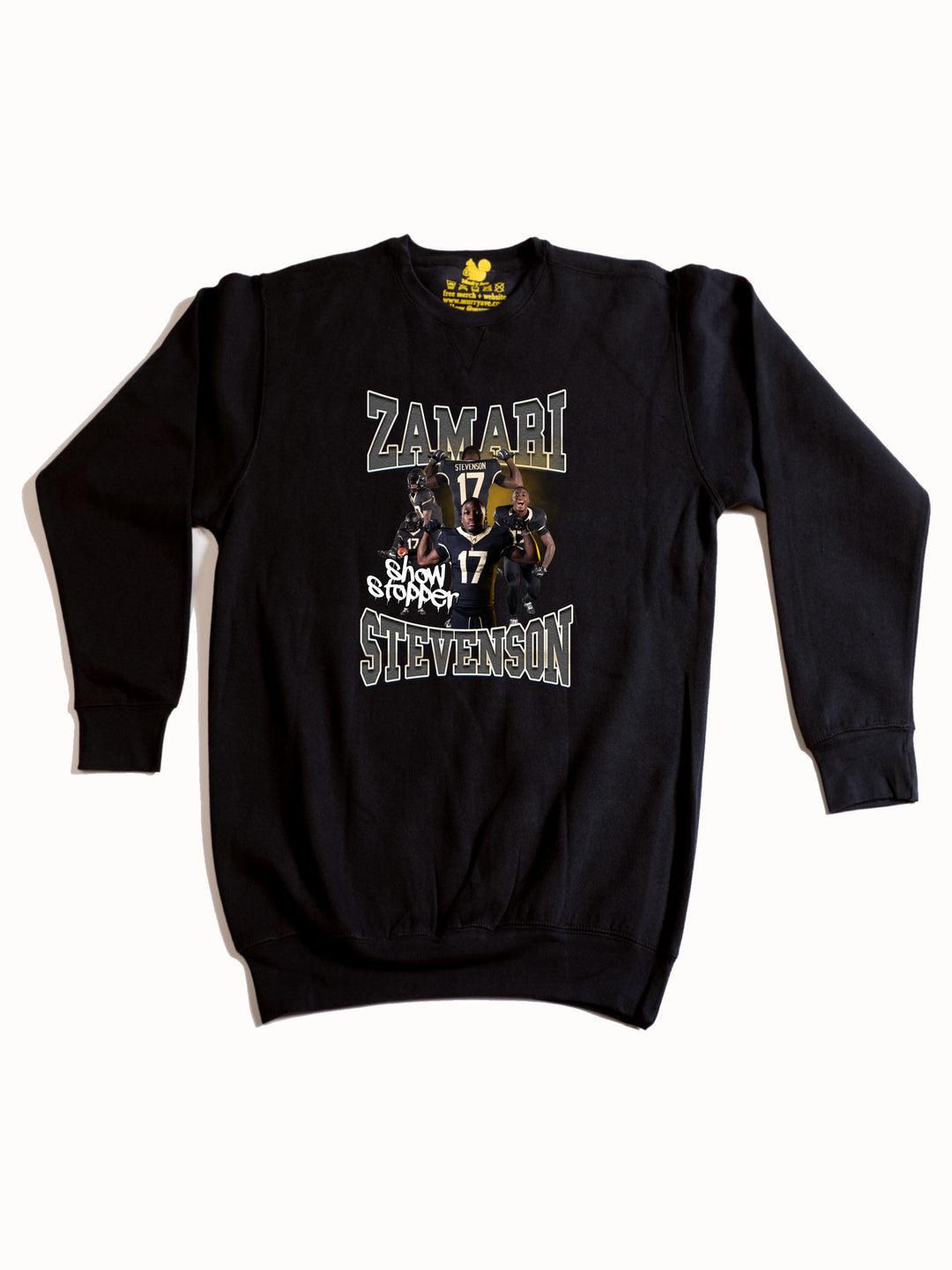 Zamari Stevenson Collage Crewneck Sweatshirt