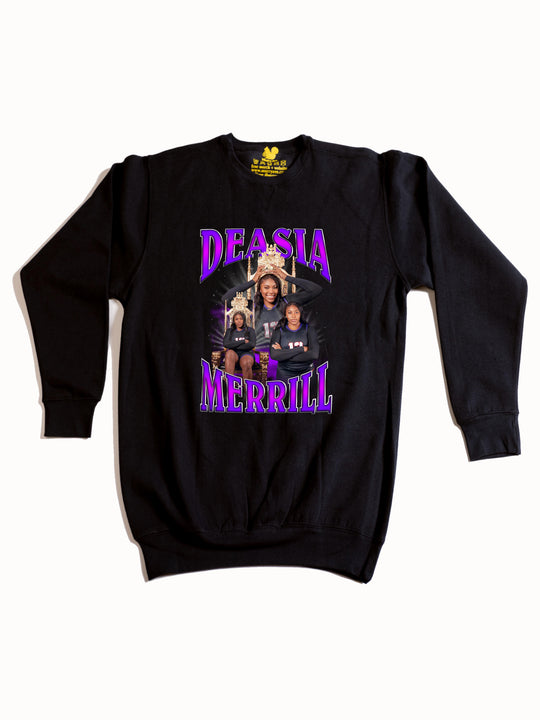 Deasia Merrill Collage Crewneck Sweatshirt