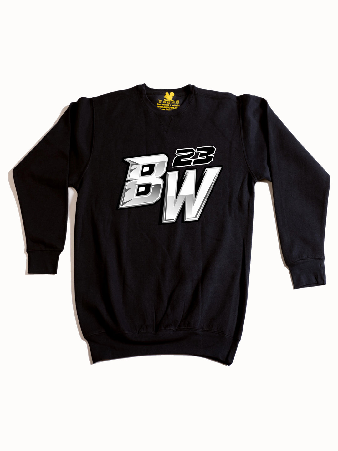 Billy White Logo Crewneck Sweatshirt