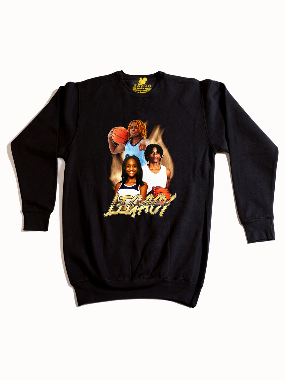 Davinique Campbell Collage Crewneck Sweatshirt