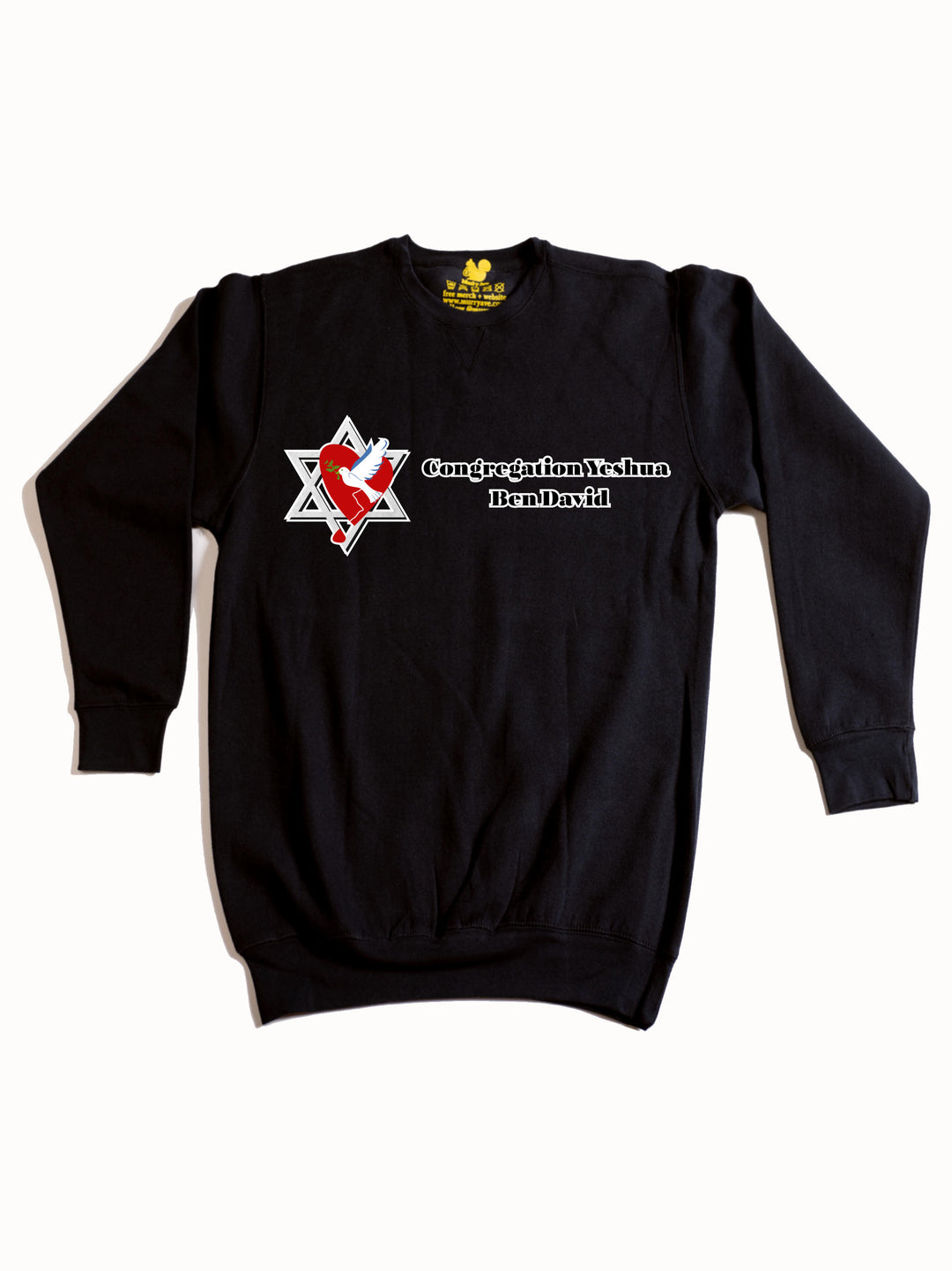 Congregation Yeshua Ben David Crewneck Sweatshirt