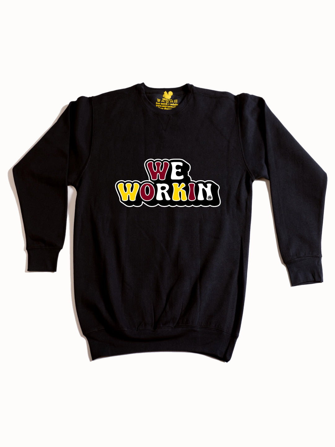 We Workin Alt Logo Crewneck Sweatshirt