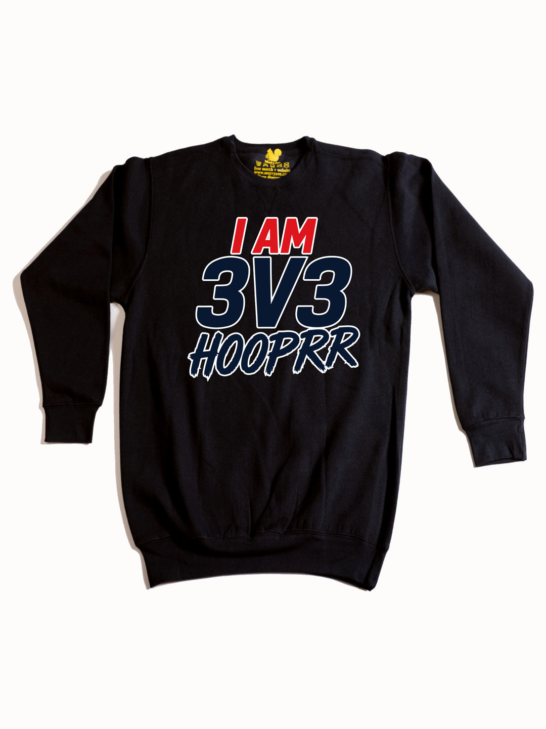I Am 3v3 Hooprr Crewneck Sweatshirt