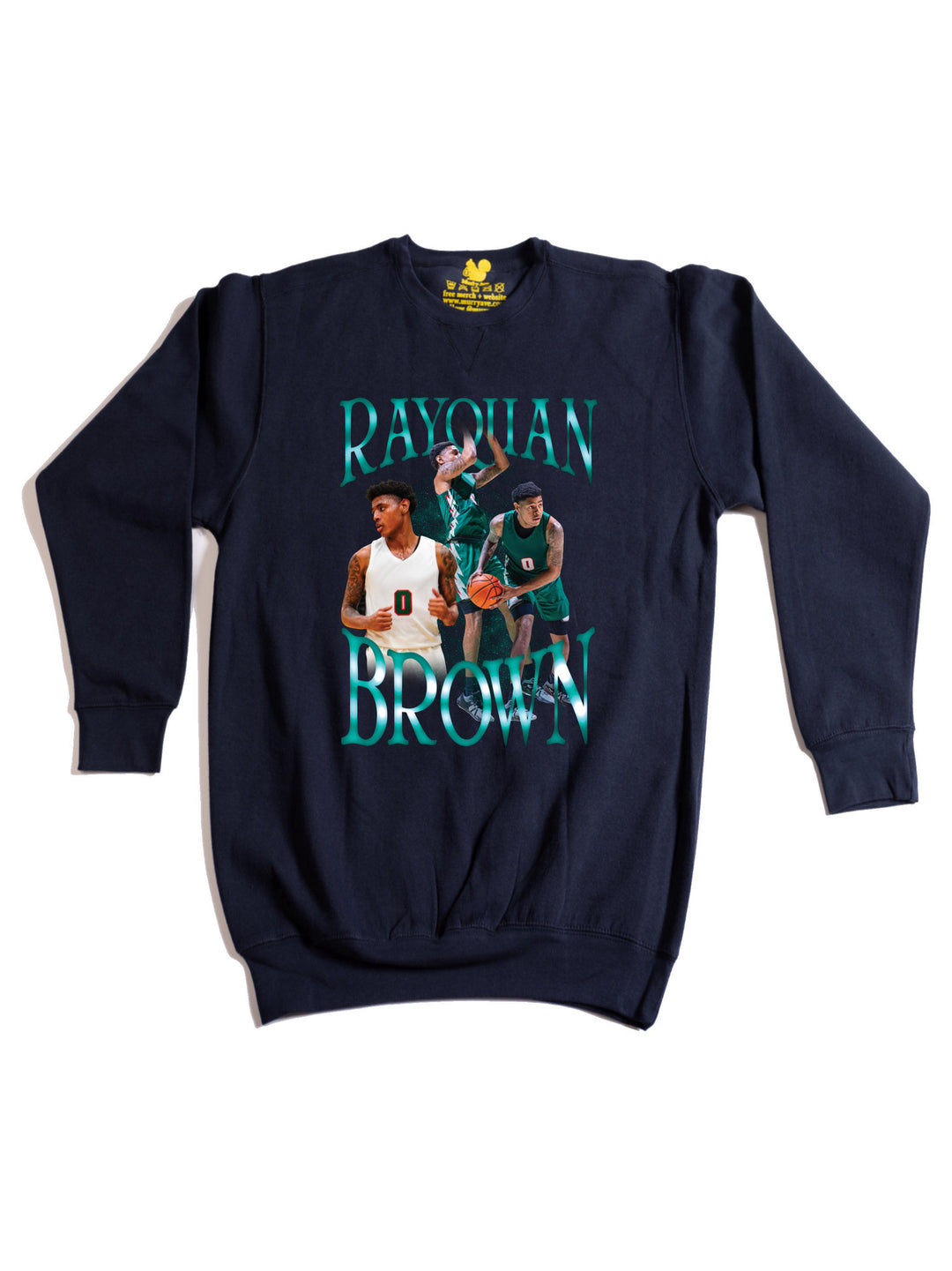 Rayquan Brown Crewneck Sweatshirt
