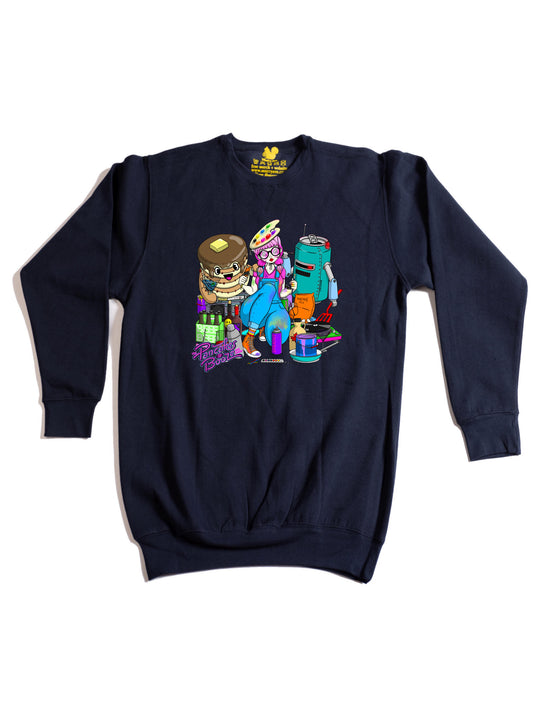 Pancakes and Booze  Crewneck Sweatshirt