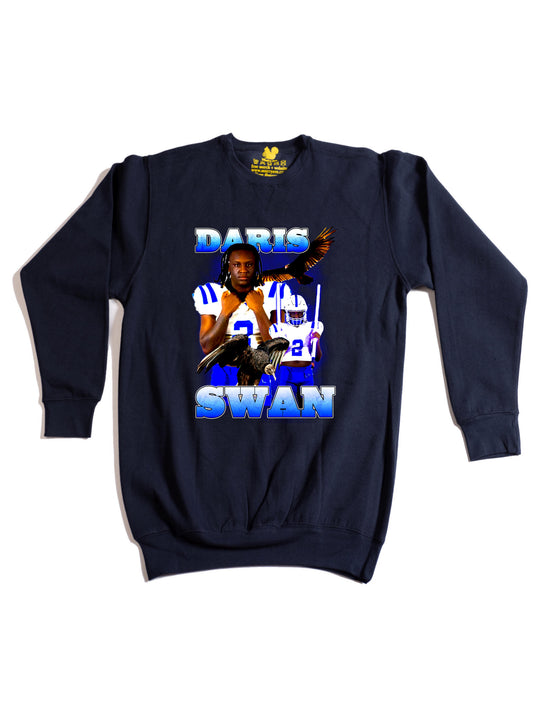 Daris Swan Crewneck Sweatshirt