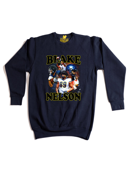 Blake Nelson Collage Crewneck Sweatshirt
