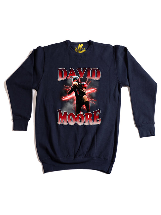 David Moore Collage Crewneck Sweatshirt