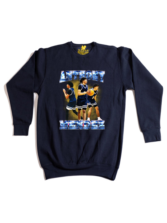 Anthony Mendez Collage Crewneck Sweatshirt