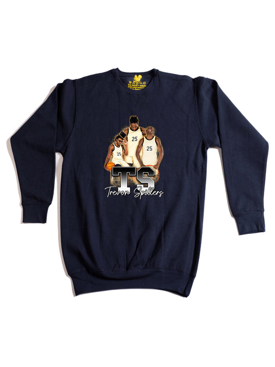 Trevon Spillers Collage Crewneck Sweatshirt
