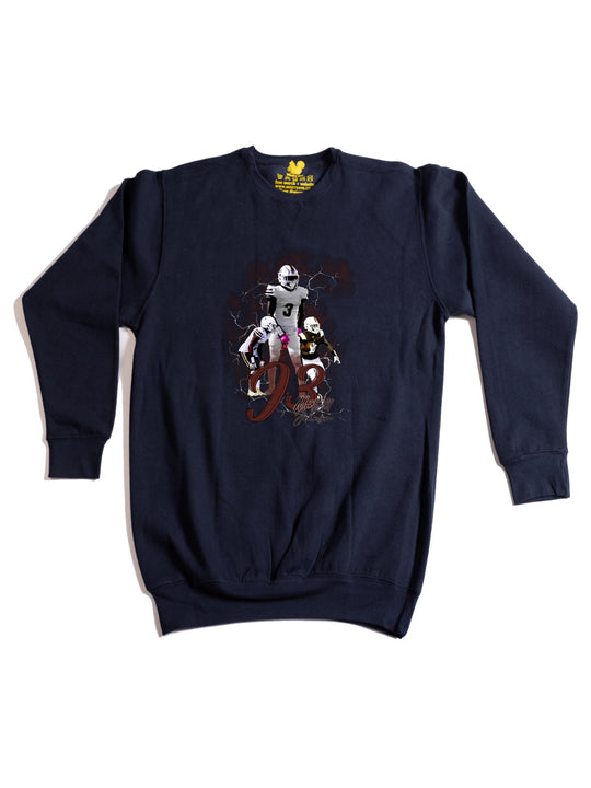 Montrell Johnson Collage Crewneck Sweatshirt
