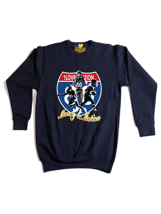 Money and Motion Crewneck Sweatshirt
