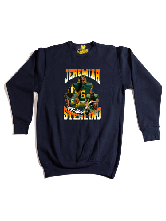 Jeremiah Sterling Collage Crewneck Sweatshirt