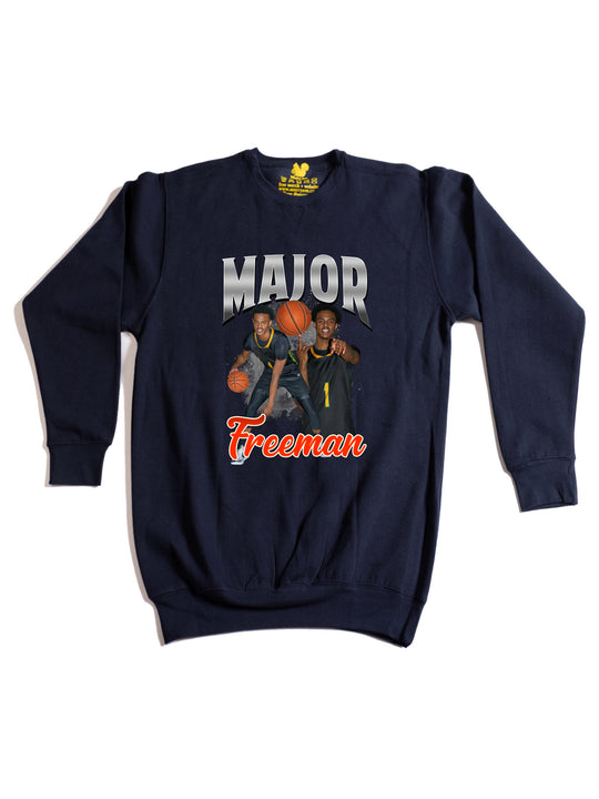 Major Freeman Collage Crewneck Sweatshirt