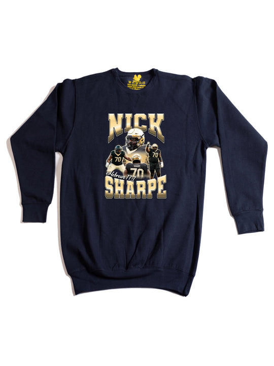 Nick Sharpe Collage Crewneck Sweatshirt
