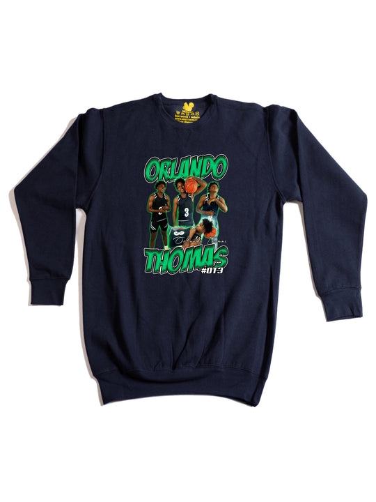 Orlando Thomas Collage Crewneck Sweatshirt