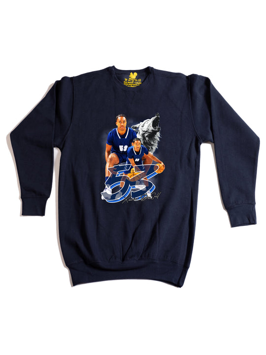 Xavier DuSell Collage Crewneck Sweatshirt
