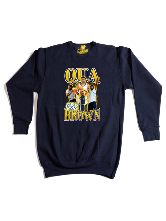 Marquavious Brown Collage Crewneck Sweatshirt