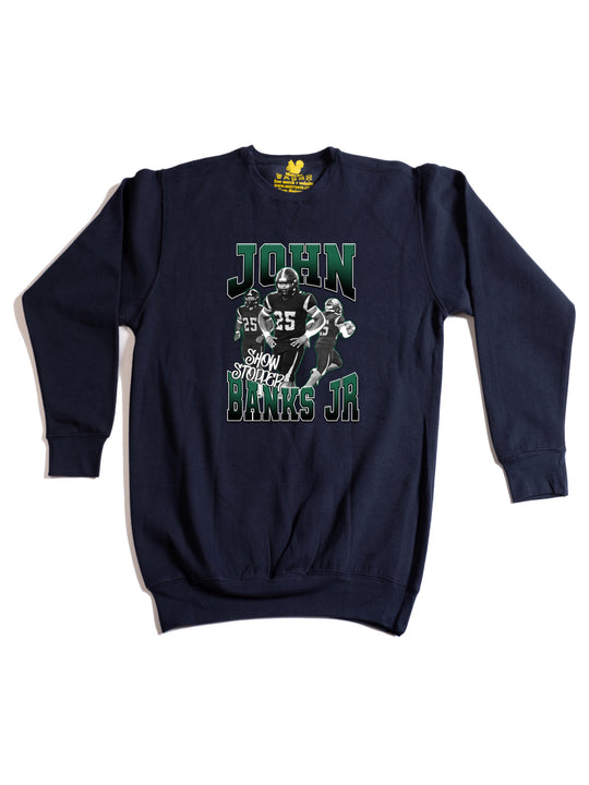 John Banks Jr Collage Crewneck Sweatshirt