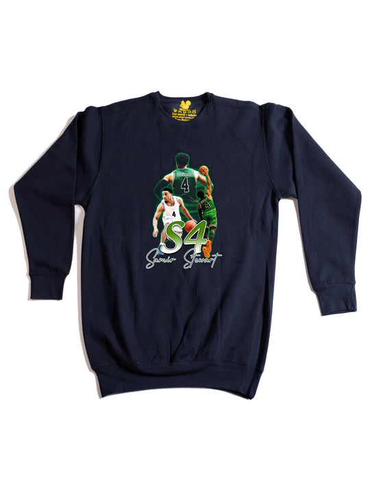 Samir Stewart Collage Crewneck Sweatshirt