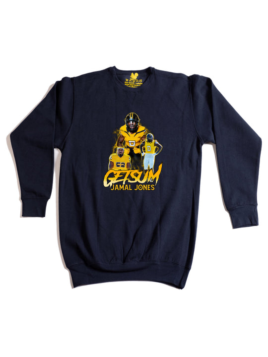 Jamal Jones Collage Crewneck Sweatshirt