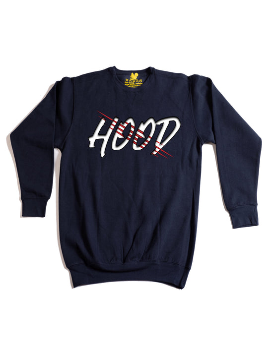 Hood Crewneck Sweatshirt