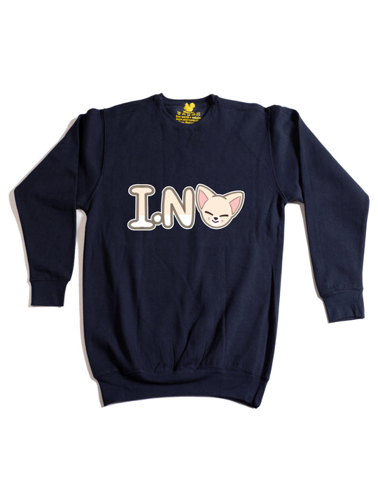 In SKZOO Nametag Crewneck Sweatshirt