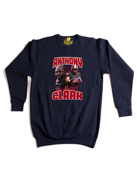 Anthony Clark Collage Crewneck Sweatshirt