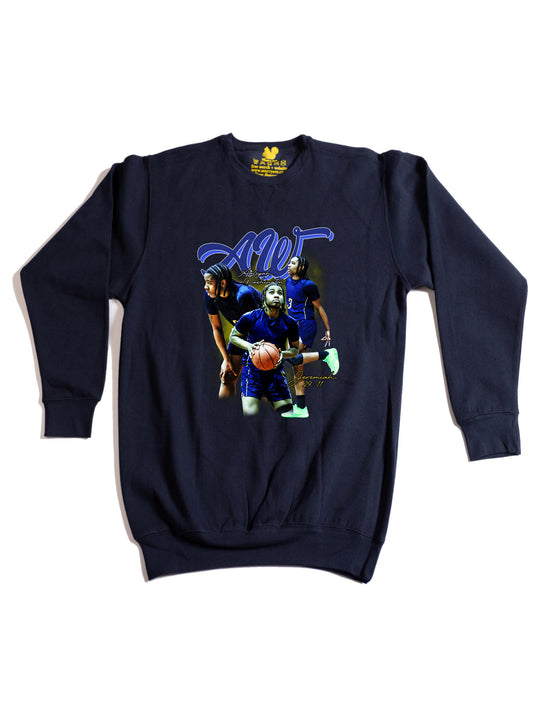 Aaliyah Washington Collage Crewneck Sweatshirt