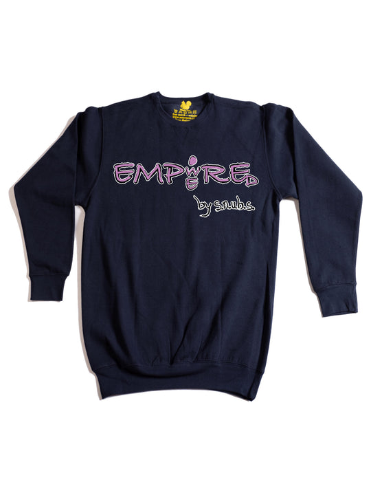 Empowered by snubs logo Crewneck Sweatshirt