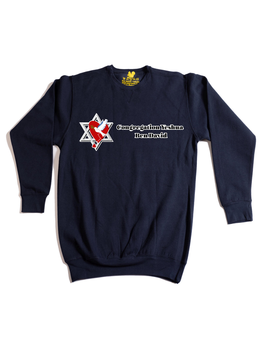 Congregation Yeshua Ben David Crewneck Sweatshirt