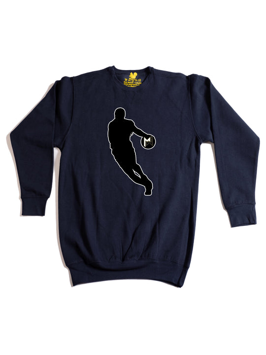 Marques Warrick Logo Crewneck Sweatshirt