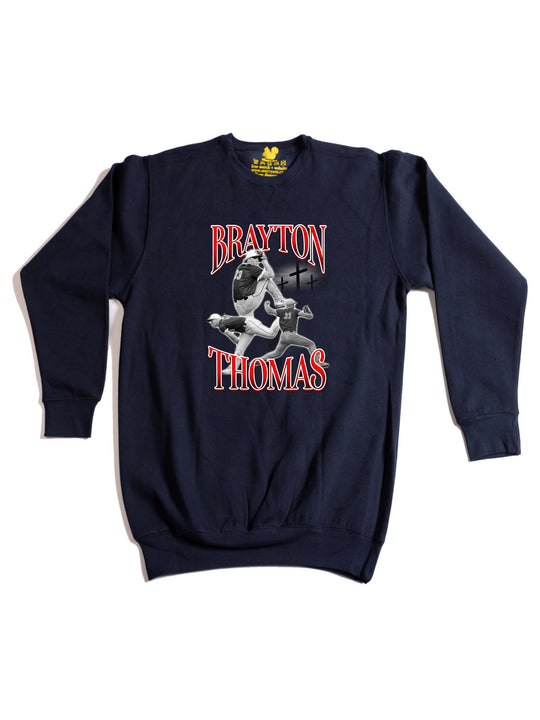 Brayton Thomas Collage Crewneck Sweatshirt