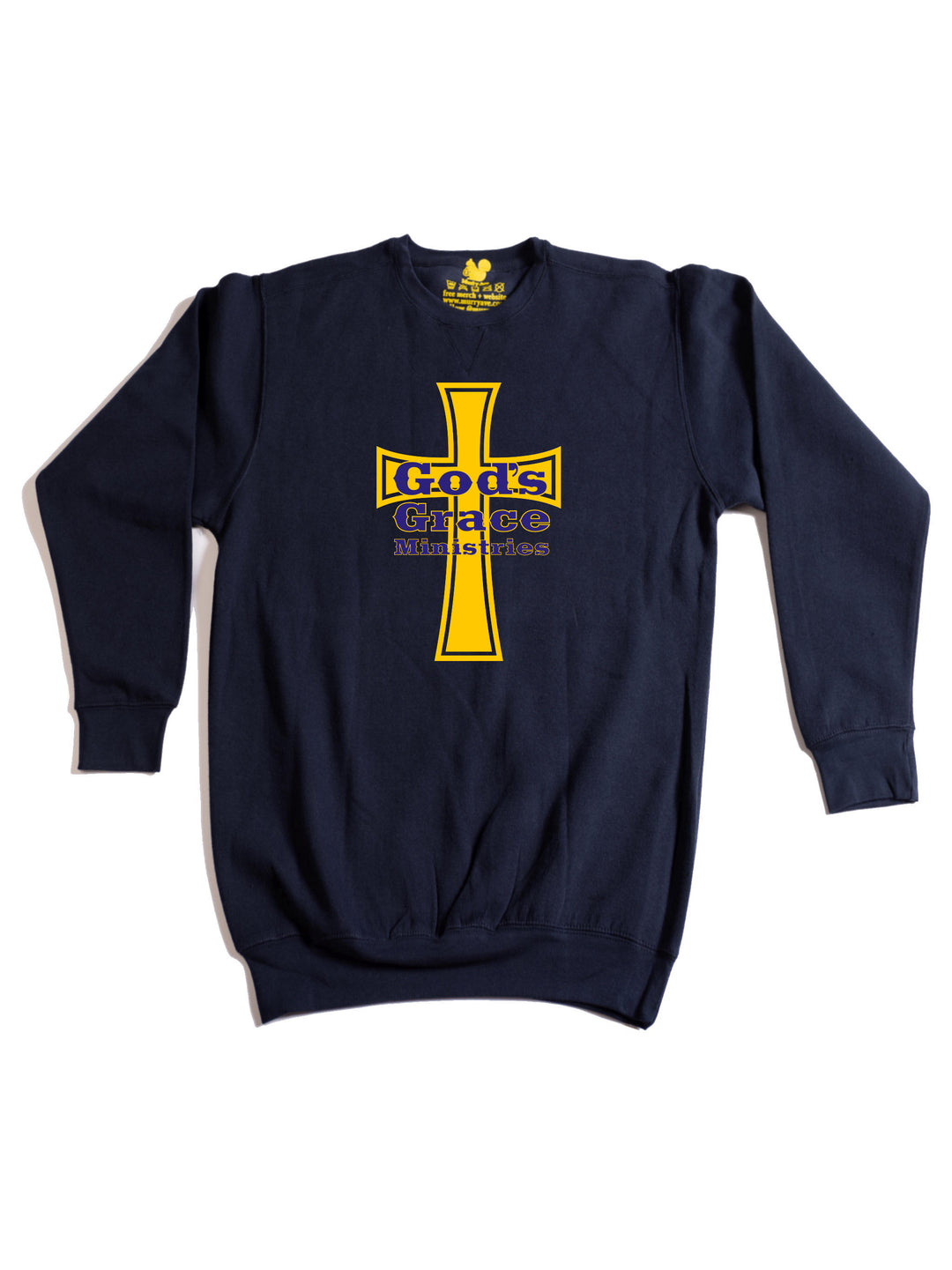 GGM with Cross Crewneck Sweatshirt