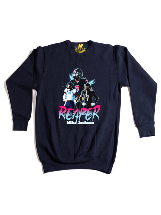 Mike Jackson Collage Crewneck Sweatshirt