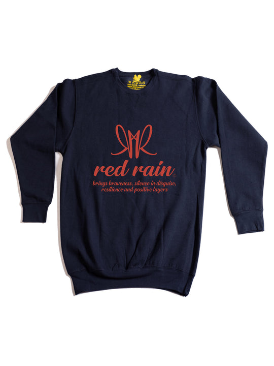 red rain Crewneck Sweatshirt