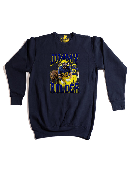 Jimmy Rolder Collage Crewneck Sweatshirt