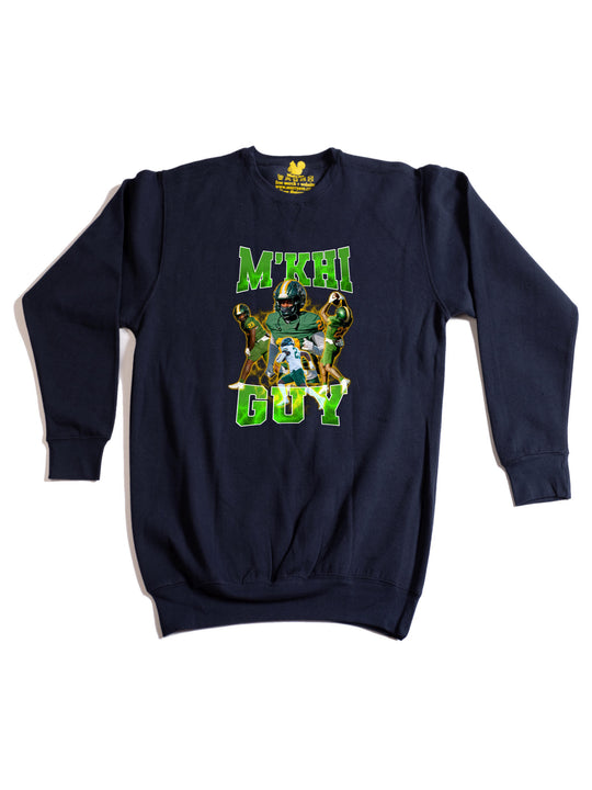 MKhi Guy Collage Crewneck Sweatshirt