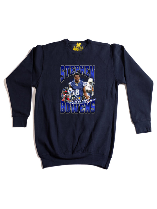 Stephen Bowens Collage Crewneck Sweatshirt