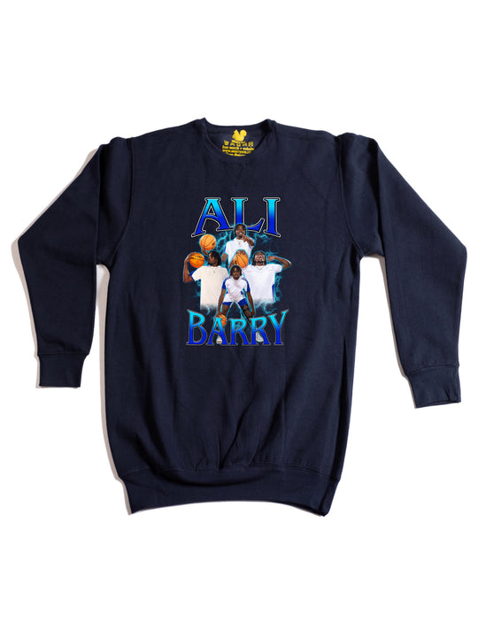 Ali Barry Collage Crewneck Sweatshirt