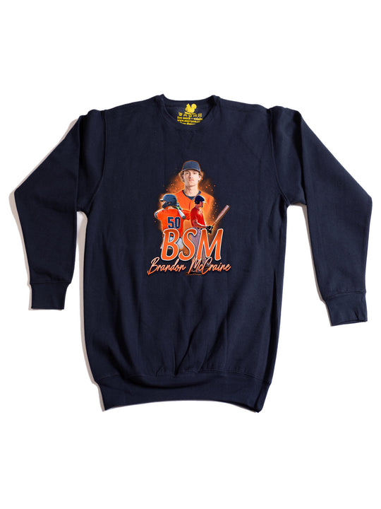 Brandon McCraine Collage Crewneck Sweatshirt