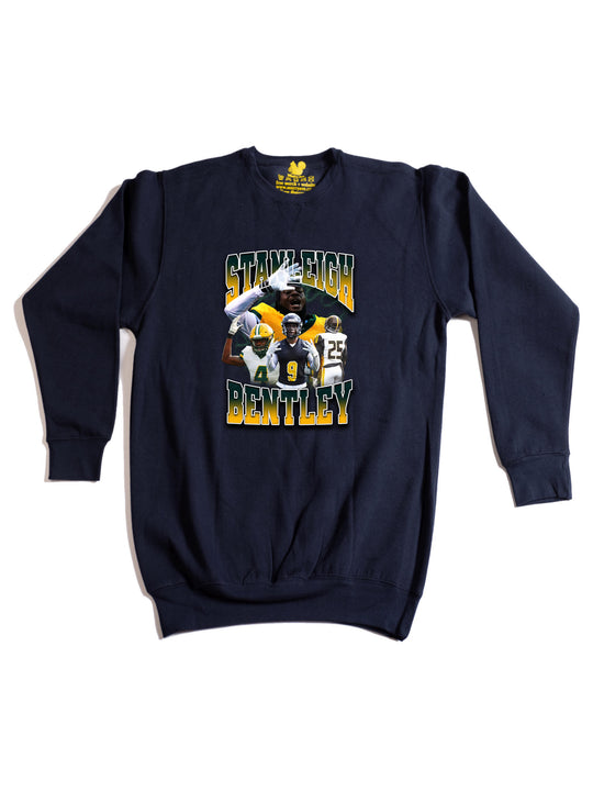 Stanleigh Bentley Collage Crewneck Sweatshirt