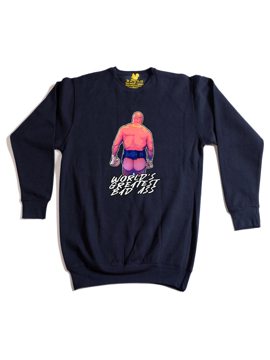 Worlds Greatest Bad Ass Crewneck Sweatshirt