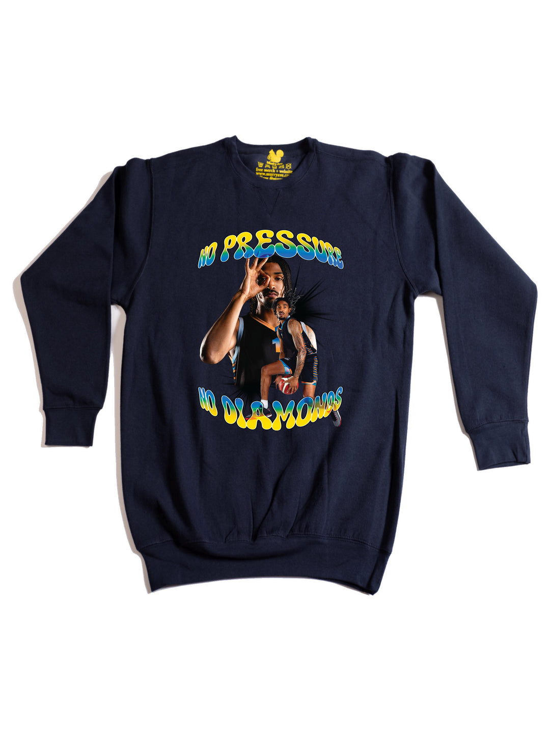 No Pressure No Diamonds Crewneck Sweatshirt