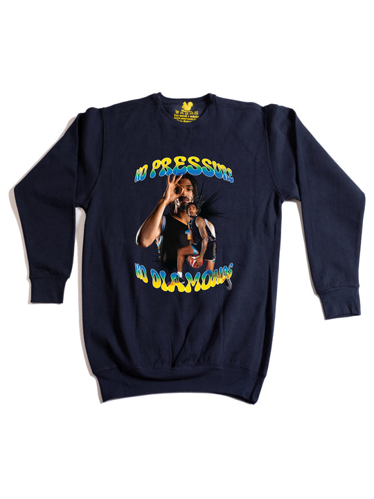 No Pressure No Diamonds Crewneck Sweatshirt