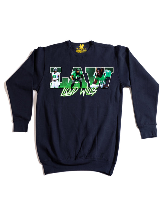 Lloyd Willis Letters Crewneck Sweatshirt