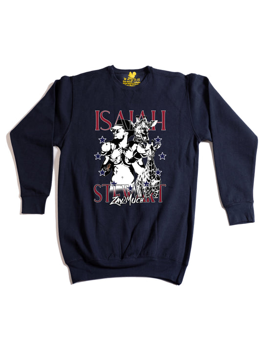 Isaiah Stewart Collage Crewneck Sweatshirt