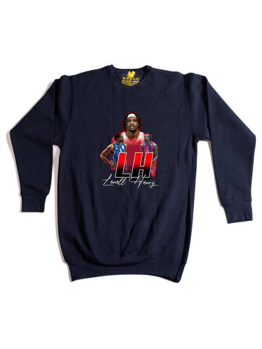 Lenell Henry Collage Crewneck Sweatshirt